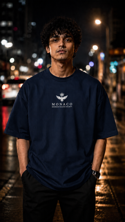 Monaco After Dark -Oversized Tee | KNIGHTEAGLE