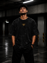 Apex Predator Racing Acid Wash Oversized Tee