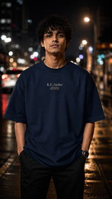 Atelier Oversized Unisex Terry Knit Tee - K.E. Edition