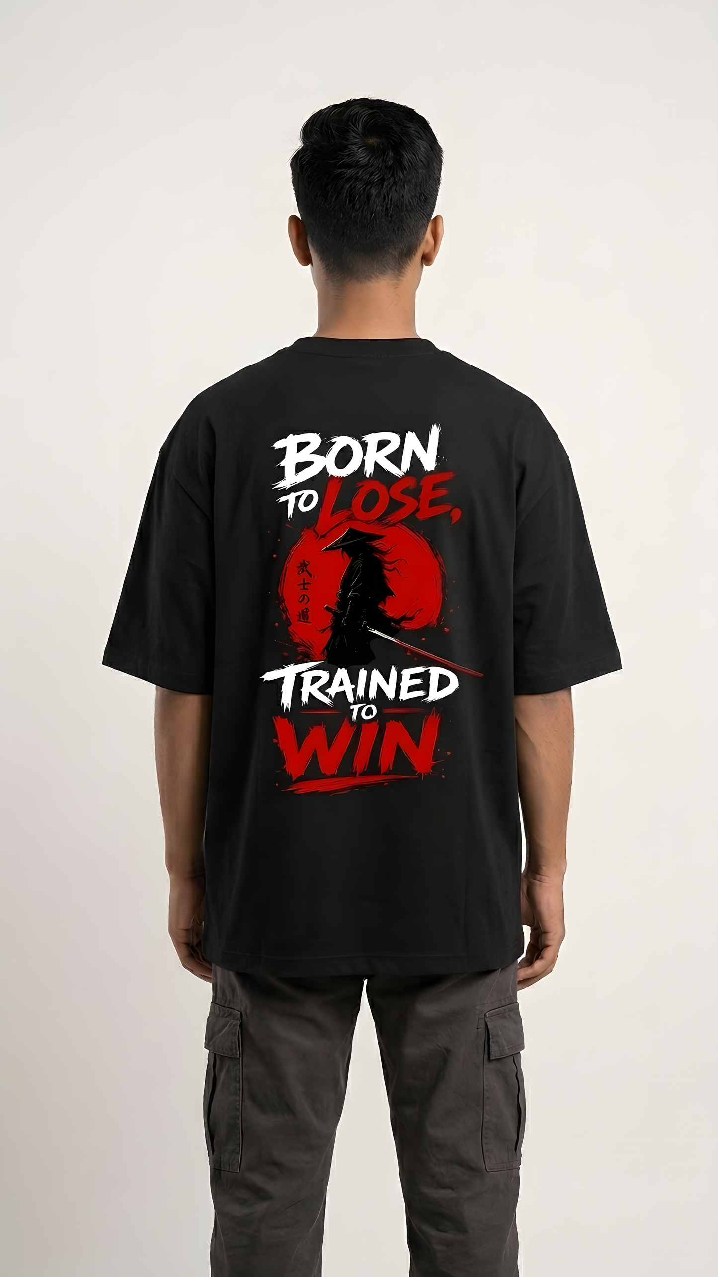 Trained To Win — Oversized Tee | KNIGHTEAGLE